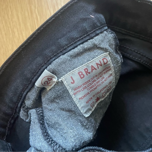 J Brand Pencil Leg Black Jeans - Picture 3 of 3